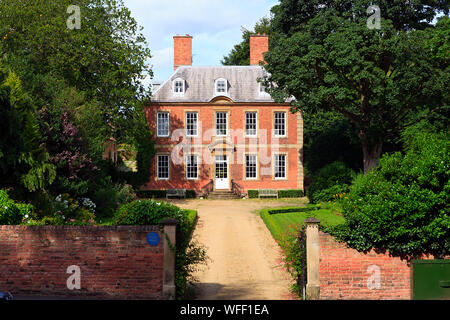 Casa di Cranfield (1709 ex prebendal casa), Church Street, southwell, Nottinghamshire Foto Stock