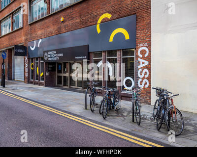 Il Sir John Cass School of Art di Architettura e Design London Metropolitan University Aldgate East London Foto Stock