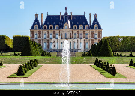 Chateau e parc de Sceaux in estate - Hauts-de-Seine, Francia Foto Stock