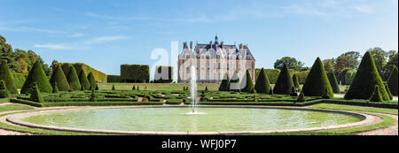 Chateau e parc de Sceaux in estate - Hauts-de-Seine, Francia Foto Stock