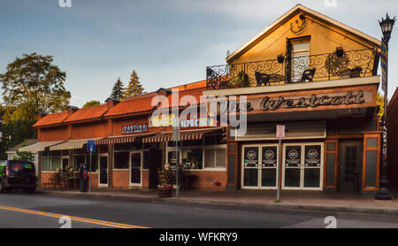 Syracuse, New York, Stati Uniti d'America. Agosto 31, 2019. La Westcott Theatre nello storico quartiere Westcott di Siracusa. Costruito nel 1919 essa era originariamente un mo Foto Stock