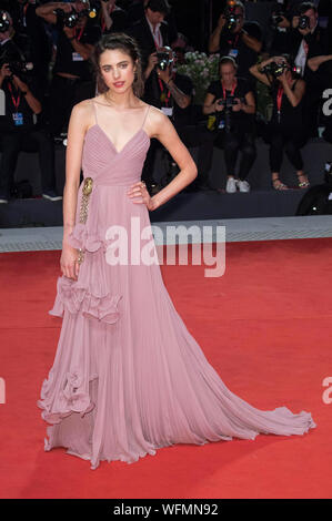 Margaret Qualley alla premiere di 'Seberg' alla Biennale di Venezia 2019/76th Venice International Film Festival presso il Palazzo del Cinema. Venezia, 30.08.2019 | Utilizzo di tutto il mondo Foto Stock