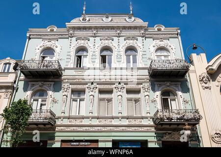 La Georgia, Tbilisi, Chugureti district, Davit Aghmashenebeli Avenue Foto Stock