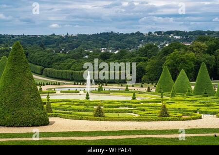 Francia, Hauts-de-Seine, Sceaux, Parc de Sceaux disegnati da Andre le Notre alla fine del XVII secolo Foto Stock