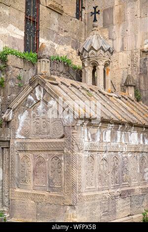 Armenia, regione di Syunik, IX secolo monastero di Tatev Foto Stock