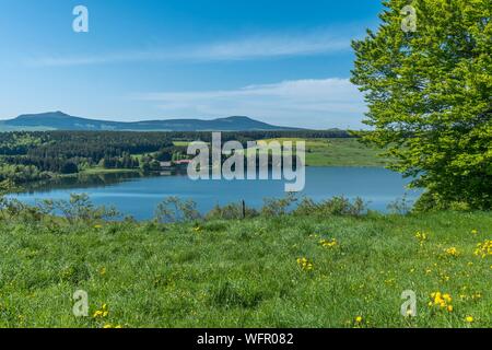 Francia, Haute Loire, San Front, Saint fronte lago Foto Stock