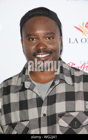 Long Beach, Stati Uniti d'America 31 Agosto, 2019. Jason Weaver, al 2019 la Ping Pong aprire Celebrity Invitational torneo a Long Beach Convention Center di Long Beach, in California, il 31 agosto 2019. Credito: Faye Sadou/media/punzone Alamy Live News Foto Stock