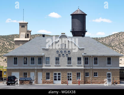 Nevada settentrionale museo ferroviario a Ely, Nevada, STATI UNITI D'AMERICA Foto Stock