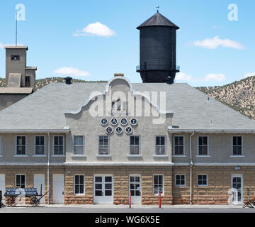 Nevada settentrionale museo ferroviario a Ely, Nevada, STATI UNITI D'AMERICA Foto Stock