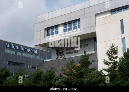 Millennium Point e Birmingham City University, la Eastside, Birmingham, West Midlands, England, Regno Unito Foto Stock