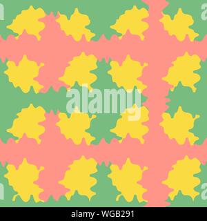 Disegnata a mano in stile astratto modello senza giunture. stock illustrazione vettoriale Illustrazione Vettoriale