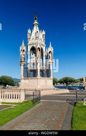 Brunswick monumento di Ginevra in Svizzera in estate Foto Stock