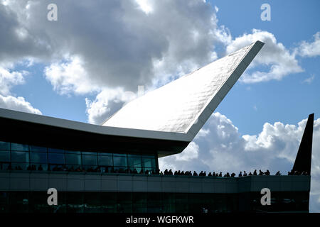 Towcester, Northamptonshire, Regno Unito. 1 settembre 2019. Silverstone è l'ala durante il 2019 FIA 4 Ore di Silverstone World Endurance Championship sul circuito di Silverstone. Foto di gergo Toth / Alamy Live News Foto Stock