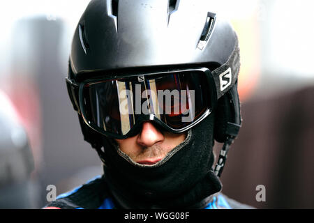 Towcester, Northamptonshire, Regno Unito. 1 settembre 2019. Cetilar Racing (ITA) membro del team durante il 2019 FIA 4 Ore di Silverstone World Endurance Championship sul circuito di Silverstone. Foto di gergo Toth / Alamy Live News Foto Stock