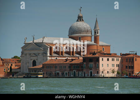 La Chiesa del Santissimo Redentore (inglese: Chiesa del Santissimo Redentore), comunemente noto come il Redentore, Venezia, Italia Foto Stock