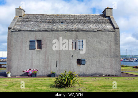 Shetland museo tessile, Lerwick, Continentale, Shetland, Scotland, Regno Unito Foto Stock