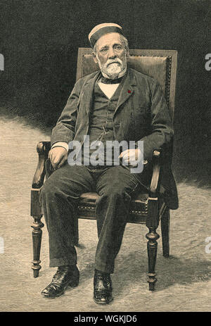 LOUIS PASTEUR (1822-1895) chimico francese e biologo Foto Stock