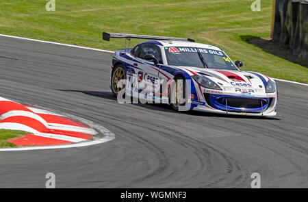 Auto 14, si brucia, Rob Boston Racing, Foto Stock