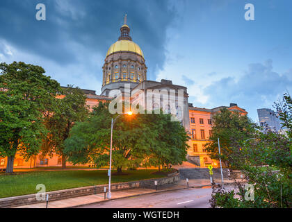 Georgia State Capitol Building in Atlanta, Georgia, Stati Uniti d'America. Foto Stock