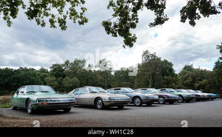 Citroen SM Car Club soddisfare Foto Stock