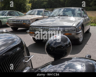 Citroen auto Club si riunisce Foto Stock