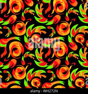 Etnica africana pattern seamless Royalty free stock illustrazione Illustrazione Vettoriale