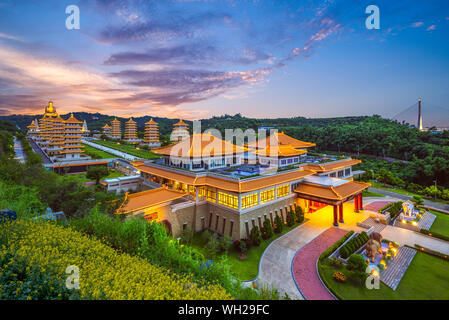 Fo Guang Shan Museo di Buddha a Kaohsiung, Taiwan Foto Stock