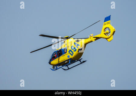 Eurocopter EC 135, orlature DSA Servizio, Repubblica Ceca Foto Stock