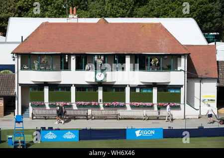 Devonshire Park tennis clubhouse a Aegon International 2017, Eastbourne, Inghilterra, Venerdì 23 Giugno, 2017 - Devonshire Park. (Photo credit: Nick Walke Foto Stock