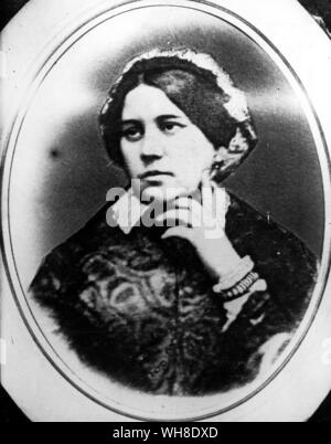 Alexandra Assier Andreyevna, madre di Pyotr Ilyich Tchaikovsky (1840-1893). Ciaicovskij di John Warrack pagina 17. Foto Stock