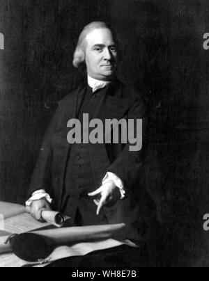 Governatore Samuel Adams (1722-1803). . . . . Foto Stock
