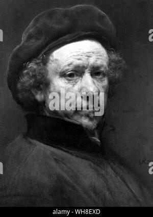 Harmensz van Rijn Rembrandt (1606-1699), pittore olandese e incisore. Foto Stock