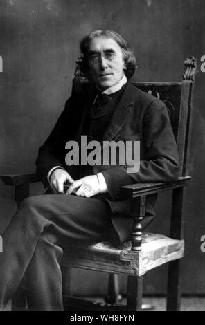 John Henry Brodribb Irving (1838-1905), il cui nome originale è stato Giovanni Brodribb), è diventato meglio noto come Sir Henry Irving (fase nome). Irving è stato uno dei più famosi attori fase di tutti i tempi. Il genio di Shaw pagina 209. Foto Stock