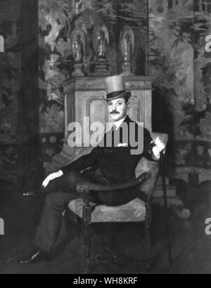 Il giullare William Somerset Maugham (1874-1965), scrittore inglese 1911 Foto Stock
