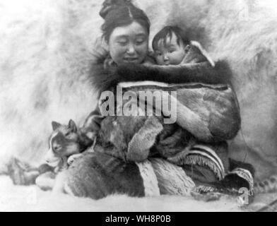 Film still da Nanook del Nord Foto Stock