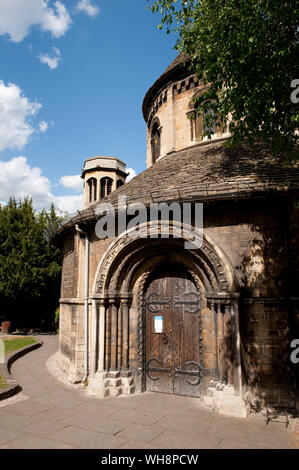 La Chiesa del Santo Sepolcro, Bridge Street, Cambridge, Inghilterra. Foto Stock