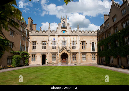 Sidney Sussex College di Cambridge, Inghilterra. Foto Stock