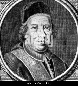 L'italiano Papa Innocenzo XIII nome originale Michelangelo dei conti 1655-1724 Foto Stock