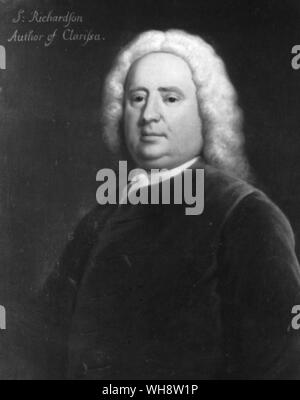 Samuel Richardson 1747 Autore romanziere inglese (1689-1761) Foto Stock