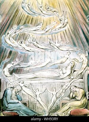 Regina Katherine's Dream da William Blake 1757-1827 Foto Stock