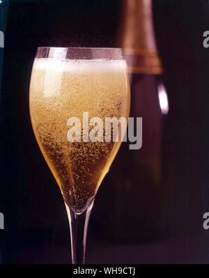 Bicchiere di Champagne Foto Stock