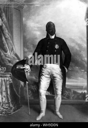 Henri Christophe (1767-1820). West Indian slave, uno dei leader della rivolta contro i Francesi nel 1791. Egli è stato proclamato re di Haiti nel 1811. Foto Stock