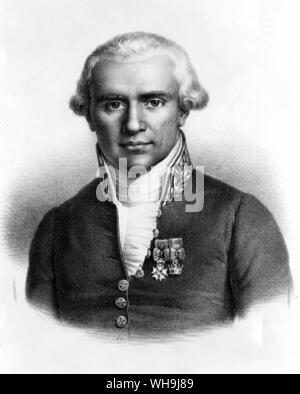 Gaspard Monge (1746-1818), matematico francese e chimico, il fondatore della geometria descrittiva. Foto Stock