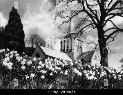 East Meon . Hampshire Foto Stock