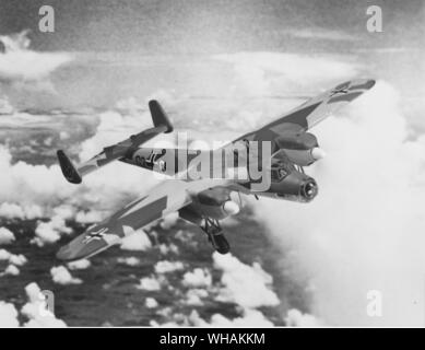 Un airfix kit in plastica modello di un Dornier Do 17 Foto Stock