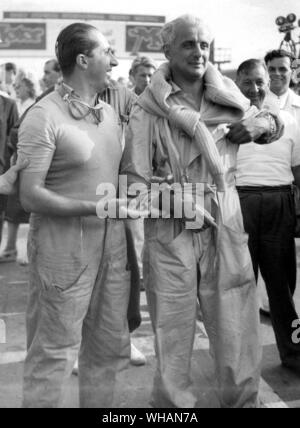 Trofeo Internazionale di incontro 1949 . Luigi Villoresi Foto Stock