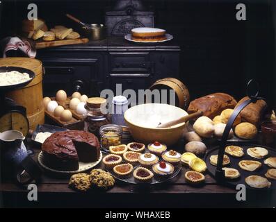 Pane e lievito. Torte e crostate Foto Stock