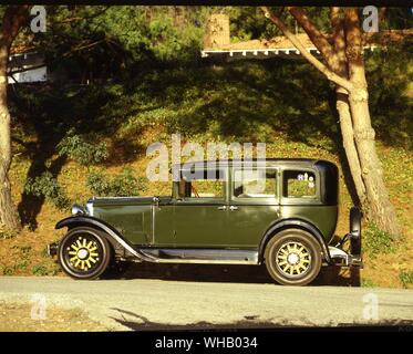 Trasporto su strada 1929. Hupmobile serie un nuovo secolo Foto Stock