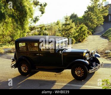 Trasporto su strada 1929. Hupmobile serie un nuovo secolo Foto Stock