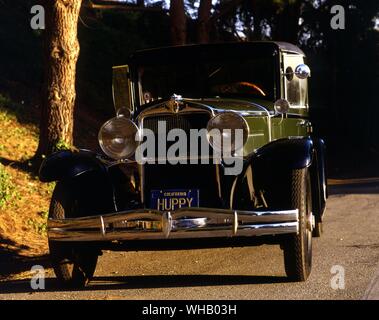 Trasporto su strada 1929. Hupmobile serie un nuovo secolo Foto Stock